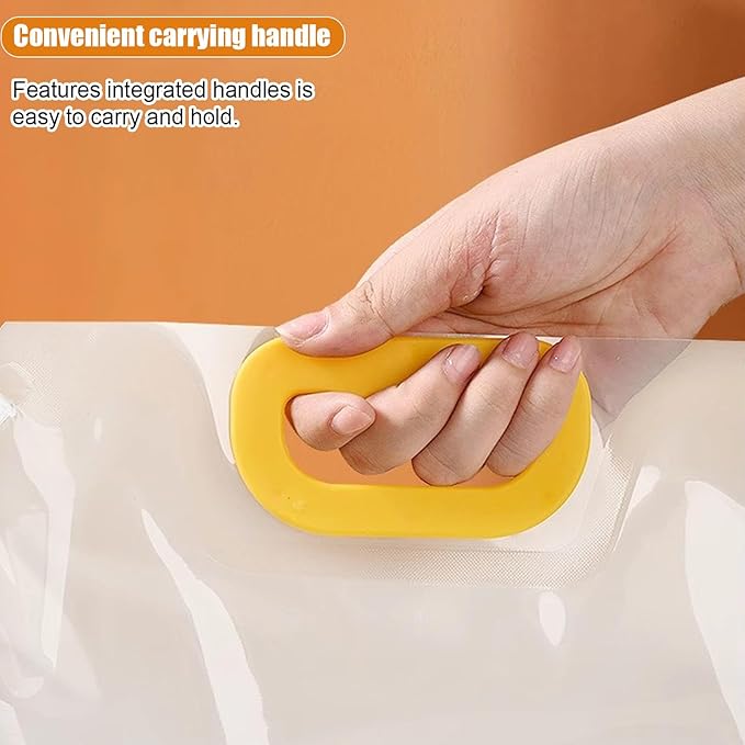 【15 Pack】Food Storage Bags Grain Moisture-proof Sealed Bags Stand Up Packaging Pouches Large Reusable Sealed Bag with Handle and Cap BPA Free,11.8"x10.6"