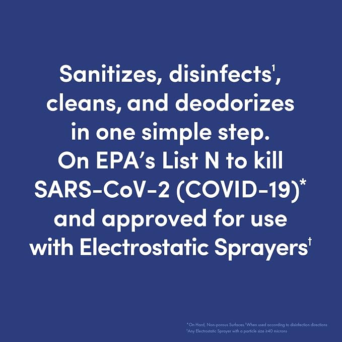 Bioesque Botanical Disinfectant Solution, Heavy Duty Broad-Spectrum Disinfectant, Kills 99.9% of Bacteria, Viruses*, Fungi, & Molds, 32 Fluid Ounce (Pack of 1)