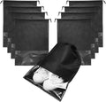 8PCS Travel Shoe Bags with Rope for Men and Women Large Shoes Pouch Organizers