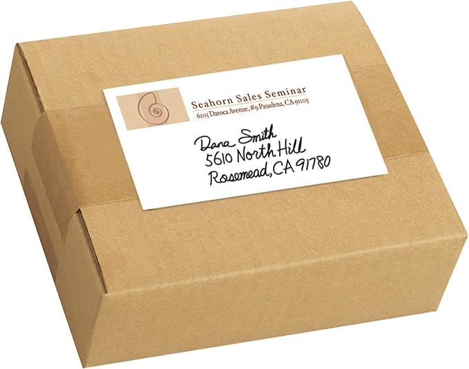 Avery® Printable All-Purpose Removable Labels, 2" x 4" White, Write or Print, Great for Organization Projects, 300 Customizable Blank Labels Total (3-Pack of 22283)