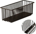 2 Pack Pull Out Cabinet Organizers Slide Out Basket Drawers Heavy Duty Carbon Steel Pulling Drawers for Kitchen Bathroom Cabinets Under Sink Durable and Smooth Sliding Storage Solution