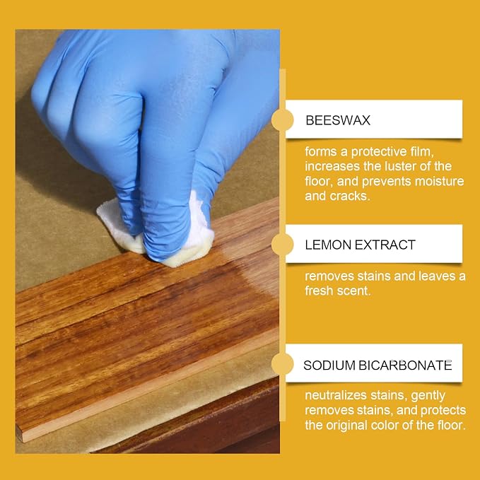 Beeswax Wood Polish Spray,Beeswax Essential Oil Wax, Natural Essential Oil Wax Cleaner for Furniture, Floors, Living Rooms, Kitchens