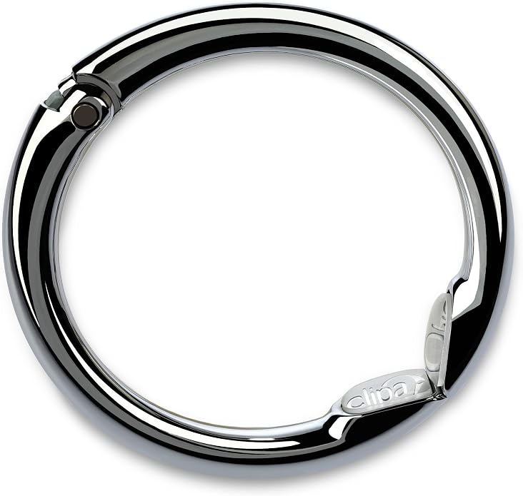 Clipa Bag Hanger Collection, The Ring that Opens into a Hook, Auto Closes | Holds 15 kg, Needs only 10mm to Hang a Hand Bag, Easy to Use with One Hand, The Instant Bag Hanger, 3 yr Warranty