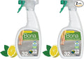 Bona Multi-Surface Floor Cleaner Spray - 32 fl oz - Lemon Mint Scent - Refillable - Residue-Free Floor Cleaning Solution for Stone, Tile, Laminate, and Vinyl Floors (Pack of 2)