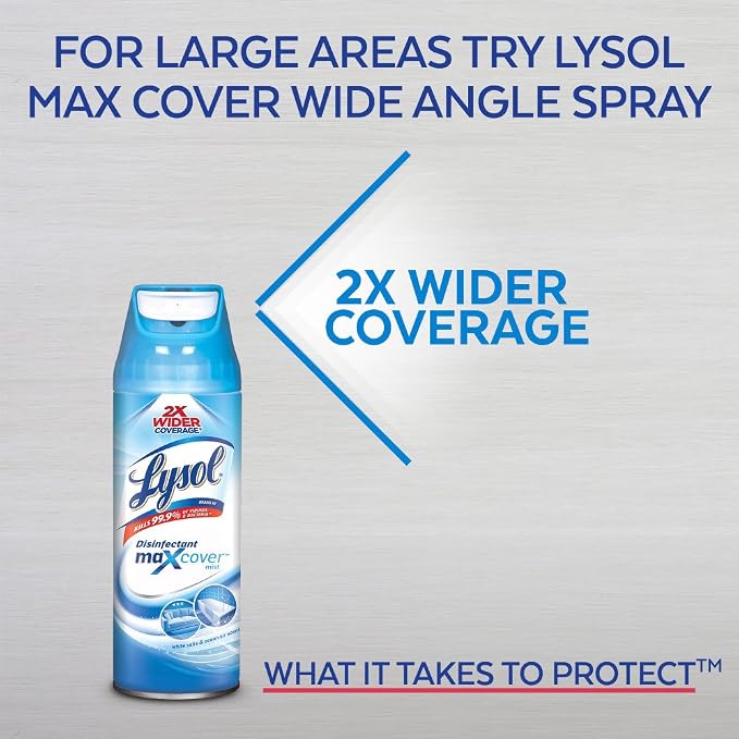 Professional Lysol Disinfectant Spray, Spring Waterfall, 228oz (12X19oz)