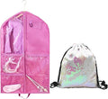 Dance Costume Garment Bag for Dancers with Backpack Storage Bag,40 inch Kids Garment Bag for Dance Competitions with Pockets for Dance Costumes,Cheer Uniform Garment Bags for Hanging Clothes Travel