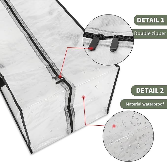 8 Pack Heavy Duty CLear Moving Bags, Large CLear Storage Bags for College Dorm Room Essentials, Alternative to Moving Boxes, Compatible with IKEA Frakta Cart