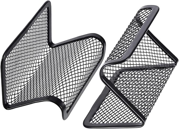 Black Metal Mesh Business Card Holder Desk Business Card Organizer for Desk Office Name Card(Black, 6 Pack)