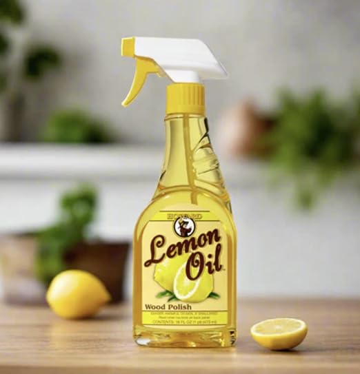 Howard LM0008 Lemon Oil Wood Polish, 8-Ounce