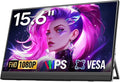 Dopesplay 15.6'' Portable Monitor, FHD 1080P Laptop Screen Extender, Ultra-Slim IPS HDR Travel Display with Speaker, Dual Full-Function USB-C & HDMI External Monitor for Mac PC Phone Xbox PS5 Switch