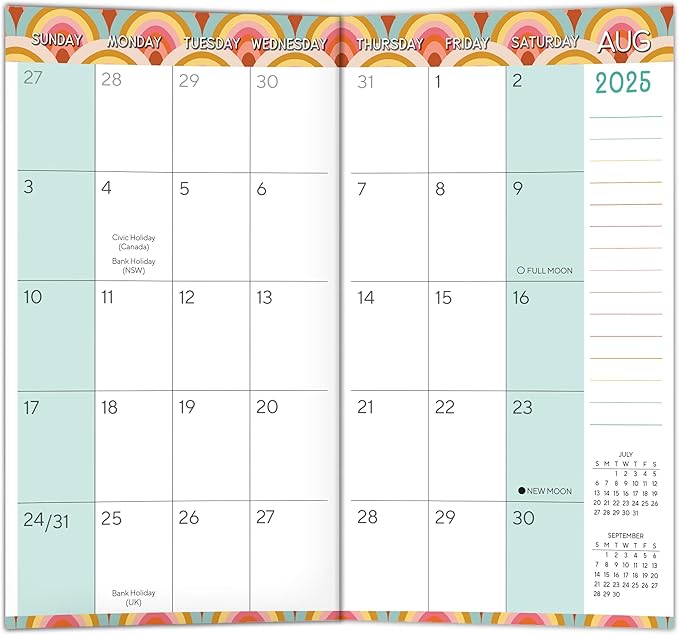 2026 Pocket Planner: 2-Year-Plus Monthly Pocket Calendar Book (24-Month): January 2026 - December 2027, Purse Size 6.5" x 3.5", Fun Fish