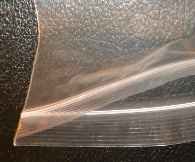 9" X 12", 2 MIL, Clear Zip Bags, 1000/cs