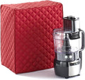 Covermates Keepsakes Blender Cover – Quilted Appliance Protector for Food Processors – Dust & Stain Resistant, Washable Slip‑On Design for Countertop Storage, Red