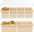 Silicone Freezer Molds for Soup with Lid, 1-Cup & 2-Cup Large Ice Cube Trays Food Storage Containers for Meal Prep, Freeze 500mL/250mL/125mL Portions – 2 Pack
