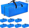 SGPAC Moving Bags Heavy Duty Extra Large with Backpack Straps,Extra Thick Storage Totes with Reinforced Handles for Space Saving,Moving Supplies & Moving Essentials,Alternative to Moving Box,8 Packs
