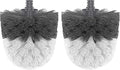 MR.SIGA Premium Toilet Bowl Brush Replacement Head, 2 Pack