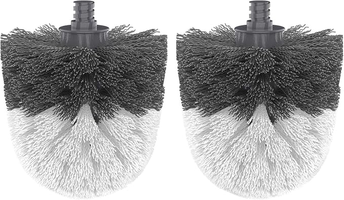 MR.SIGA Premium Toilet Bowl Brush Replacement Head, 2 Pack