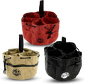 Graintex 18 Pocket Grab Bags Set of 3 Pcs Rip-Stop Canvas, Drawstring Closure, Small Parts Organizer Bag, Small Tools, Screws, Parts, Parachute Tool Bag, Parachute Tool Organizer for Essential Items