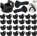 225-Pc Magnetic Cable Ties Set,Magnetic Zip Tie Mounts & Cable Ties | Magnetic Wire Holder, 25 Magnetic Cable Holders & 200 Zip Ties, Magnet Cable Tie Mounts for Cables, Wires, Cords, Hoses-22 mm