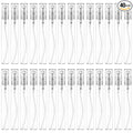 Mini Spray Bottle 10ml, Refillable Glass Spray Bottle, Glass Bottle Atomizer, Perfume Mouthwash Atomizer for Cleaning Refillable Container for Travel, Essential Oils, Perfume 40 Pcs, 10ml