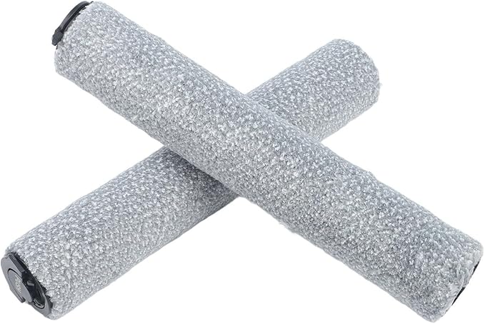 Roller Brush Main Brush Replacement Compatible with for MOVA Z60 Ultra Roller Robot Vacuum Cleaner for Efficient Cleaning on Multiple Surfaces with Sturdy Plastic Fiber Construction(1 Pair)