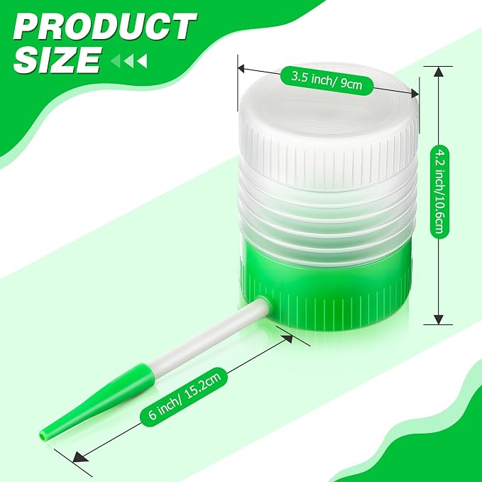 Qualirey 1 Pack Diatomaceous Earth Powder Duster with 6 Inch Extension Nozzle, Diatomaceous Earth Powder Duster for Pest Control, Sprayer for Indoor and Outdoor Use | Diatomaceous Earth Powder Duster for Pest Control, Sprayer for Garden, Yard Indoor an...