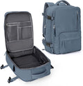 Large Travel Gym Backpack Women Carry On Backpack Flight Approved Hiking Waterproof Rucksack Casual Daypack Laptop bags airplanes Shoes Compartment Personal Item Travel Weekender Essentials JewelBlue