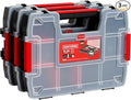 CRAFTSMAN Storage Organizer, Small Parts Organizer, 3-Packs with 10-Compartments, Lid Includes Secure Latch (CMST60964M)