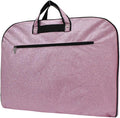 NGIL Glitter Travel Hanging Garment Bag (Glitter-Pink) | Garment Bag for Girls, Cheer Travel Bag, Dance Competition Bag, Cheer Dance Competition, Beauty Pageant