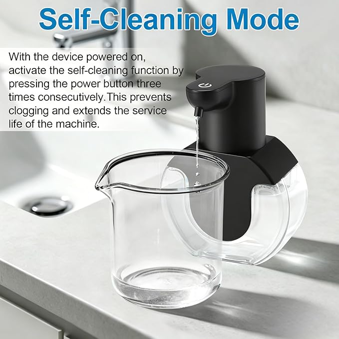 2 Pack Automatic Soap Dispenser Touchless,14.2oz/420ML Auto Liquid Soap Dispenser,Rechargeabled Wall Mounted Smart Pump for Bathroom Kitchen