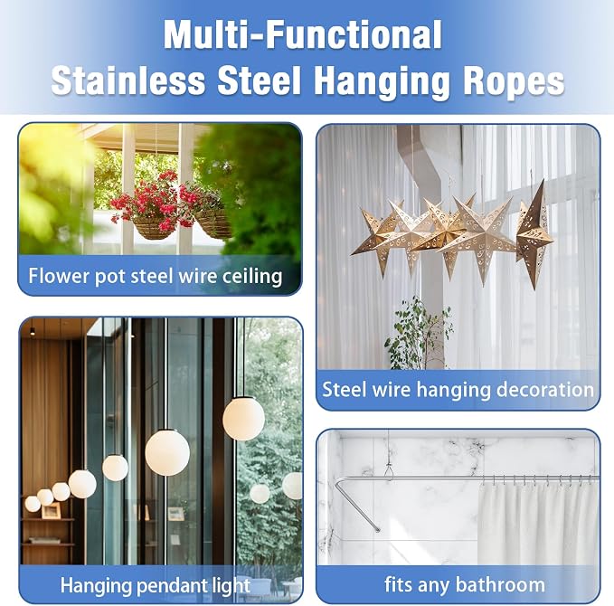2 Packs Ceiling Support for Closet Rod, Prevents Sagging, 60'' Adjustable Closet Rod Support Bracket, Stainless Steel Ceiling Support Assembly, Heavy Duty Wardrobe Pipe Bracket Rod Holder