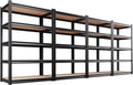 Set of 4 Garage Shelving-2050 lbs 5 Tier Storage Shelves,Adjustable Heavy Duty Metal Shelving Unit and Storage Large Rack,Utility Steel Shelf For Warehouse Industrial Pantry Basement 78"x46"x20"