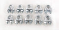 Wire Rope Clamp 1/4 inch 10 Pack Zinc Plated - Wire Rope Clip - Wire Cable Clamps