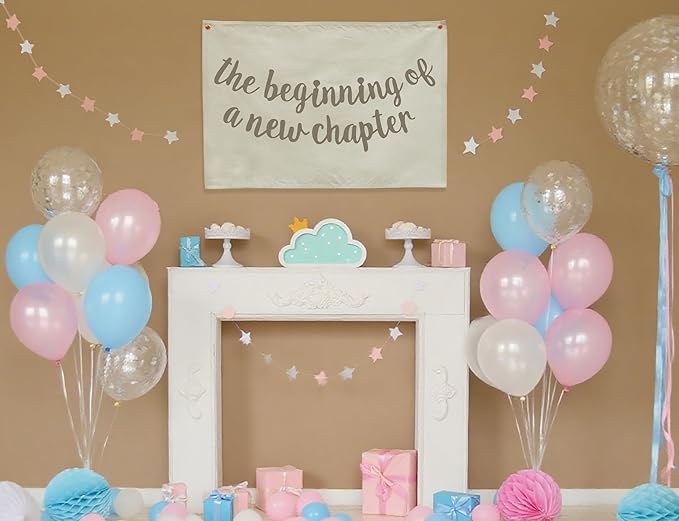 Classroom Wall Decor-Welcome Rectangular Canvas Banner Pennant Poster Wall Sign-Garland for Congratulation Graduation Party Supplies Door Classroom Decor-the Beginning of A New Chapter