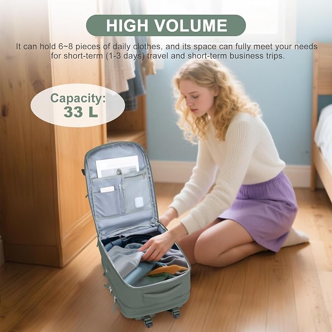 Extra Backpack For Traveling On Airplane Travel Backpack For Women Men Airline Approved Carry On Bags For Airplanes Gym Bag With Shoe Compartment Waterproof Laptop Backpack Camping Hiking Backpack
