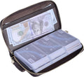 Easyoulife Credit Card Holder Wallet Womens Zipper Leather Case Purse RFID Blocking