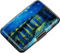 Credit Card Holder Small RFID Blocking Wallet Business Metal Slim Mini Aluminum Hard Case for Women Men