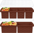 Silicone Freezer Molds for Soup with Lid, 1-Cup & 2-Cup Large Ice Cube Trays Food Storage Containers for Meal Prep, Freeze 500mL/250mL/125mL Portions – 2 Pack