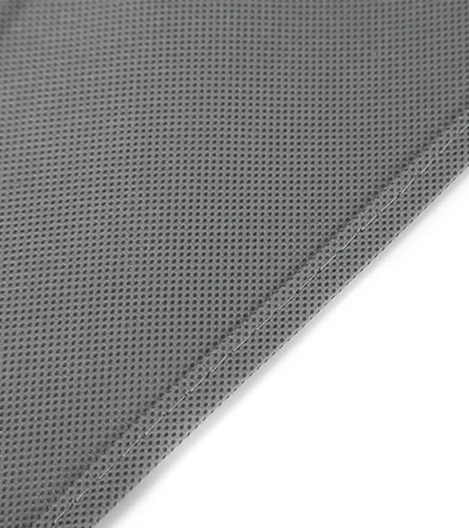 Bra and Underwear Hanging Storage Organizer Mesh Pockets Dual Sided Wall Shelves Space Saver Bag Sock Underpants Drawer Closet Clothes Rack (Gray:(5+10pockets))
