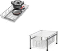 Simple Houseware Pull-Out Cabinet Sliding Basket Bundles