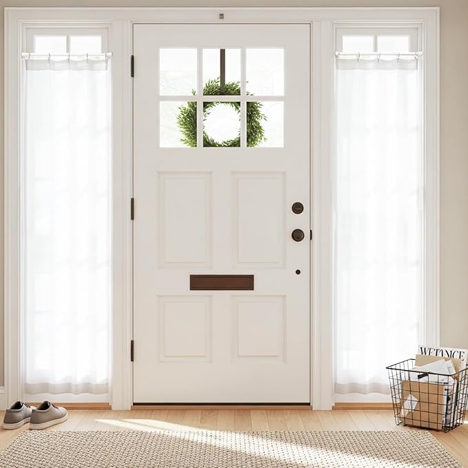 2 Pack Spring Tension Curtain Rods 11-19 Inches,5/8" Diameter White Spring Load Adjustable Expandable,Small Short Tension Curtain Rod for Windows,Kitchen,Doorway,Bathroom,Cupboard Bars