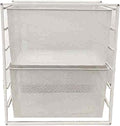Compact Hanging Pullout Drawer Basket,Pull Out Drawer Organizer Containers Storage Bin,for Home Office Bedroom Laundry Room(Style1)