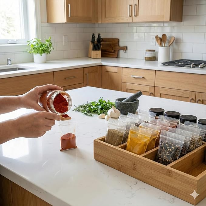 Clear Hermetically Sealed Plastic Bags Ideal for Freezing Food Storage Document Reusable and Preservation Bags - Ofituria