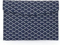 Designer A4 Padfolio Document Organizer Sleeve – Fits A4 Paper, MacBook, iPad & Tablets – Magnetic Closure, Slim & Scratch-Resistant – Ideal for Office, School, Students & Professionals (Blue)
