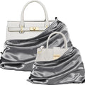P Pothuiny 2 Pcs Satin Dust Bags for Handbags