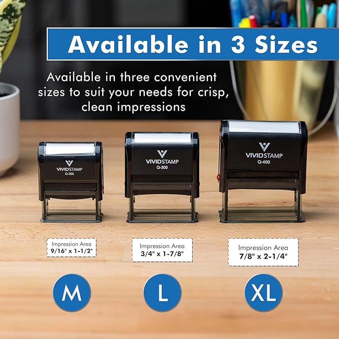 Absent Make-up Work Teacher Self Inking Rubber Stamp (Black Ink) - X-Large 2 Pack