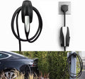 SEVEN SPARTA Charging Cable Holder Wall Mount for Tesla Charger, Black | with UMC Holder, Cable Organizer for Save Garage Space, For Tesla Model 3 Y X S Cybertruck Mobile & Wall Connector