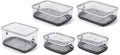 Progressive ProKeeper Stackable Produce ProKeeper Storage Container with Stay-Fresh Vent System (PKS-5PC-Produce+)