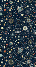 2026 Monthly Pocket Planner, 2-Year Calendar Book (24-Month): January 2026 – December 2027, Purse Size 6.5" x 3.5", Galaxy