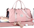 Gym Bag Womens Mens with Shoes Compartment and Wet Pocket Travel Duffel Bags for Women for Plane Sport Gym Tote Bags Swimming Yoga Small Waterproof Weekend Overnight Carry on Bag Hospital Holdalls